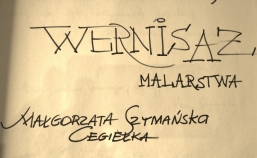 Małgorzata Szymańska - Cegiełka - wernisaż i wystawa malarstwa, Novotel, Warszawa - 13.05.2002